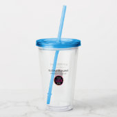 Aangepast logo ZAKEN Acryl Drinkbeker (Achterkant)