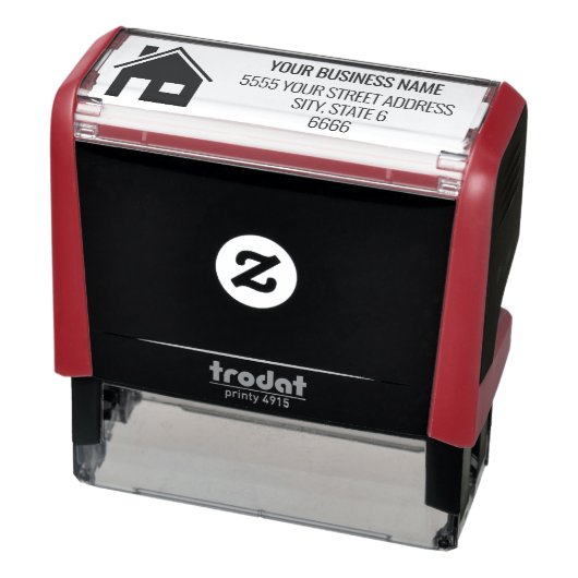 Aangepast Logo zelf-inkt het Adres van de Terugkee Zelfinktende Stempel (Product)