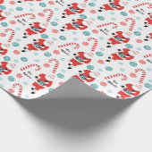 Aangepast lopend cadeaupapier voor cadeautjes op v (Hoek)