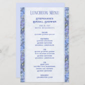 Aangepast lunchmenu (grotere tekst) Blauwe achterk (Voorkant / Achterkant)