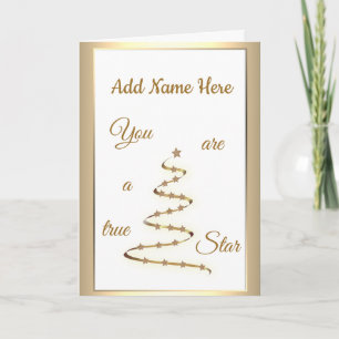 Aangepast luxeduurs modern design kaart