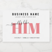 Aangepast luxekaarlabel voedselcontainer etiket (Enkel label)