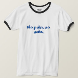 Aangepast Maak Eigen tekst | GYM motivatie |  T-shirt
