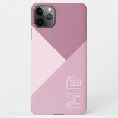 Aangepast machtig Roos met stomp roze kleur iPhone Hoesje (Achterkant)