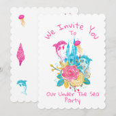 Aangepast Magisch Onderwater Rijk Kaart (Voorkant / Achterkant)