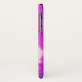 Aangepast Magisch Unicorn Silhouette Pink Blauw Case-Mate iPhone Case (Achterkant/links)