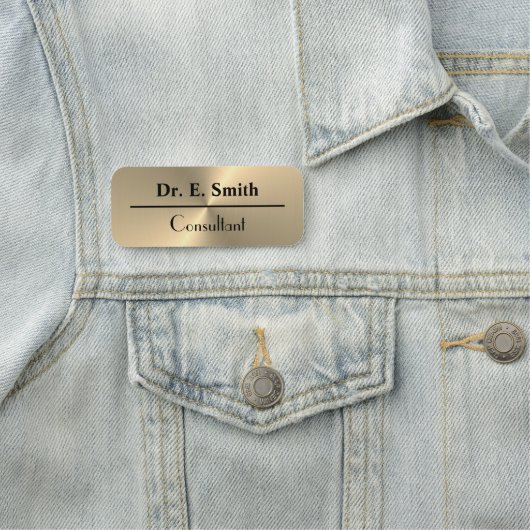 Aangepast Magnetisch Label Doctor Name Bord Naamplaatje (In situ)