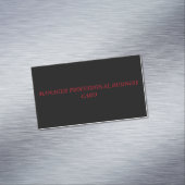 aangepast magnetisch visitekaartje (Voorbeeld)