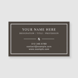 Aangepast Magnetisch Visitekaartje met Professione