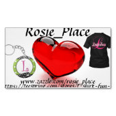 Aangepast magnetisch, zakelijk magnetisch visitekaartje (Voorkant)