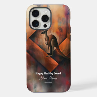 Aangepast: Majestueuze Kangoeroe iPhone 15 Promax  Pro Max Case