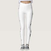 Aangepast maken van je eigen tekst | GYM-motivatie Leggings (Voorkant)