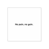 Aangepast maken van je eigen tekst | GYM-motivatie Rubberstempel (Afrduk)