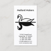 aangepast mallard bedrijf visitekaartje (Voorkant)