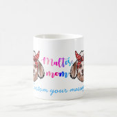 Aangepast Maltees Hondenliefhebber Moederdag van m Koffiemok (Center)