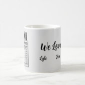 Aangepast mam-voedingseffect koffiemok (Center)