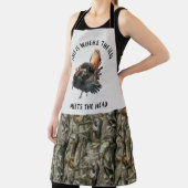 Aangepast Man in Turkije jaagende roest Schort (Insitu)