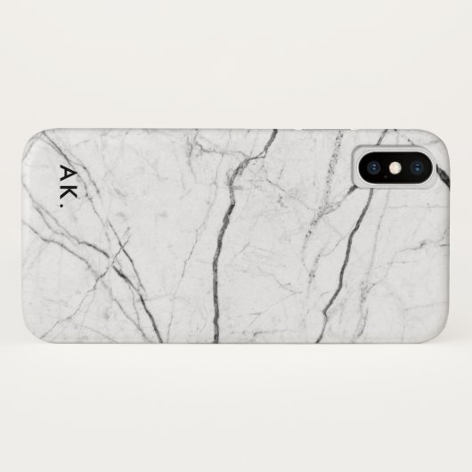 Aangepast Marble iPhone X-Hoesje | ZaakMate Case-Mate iPhone Case (Achterkant (horizontaal))