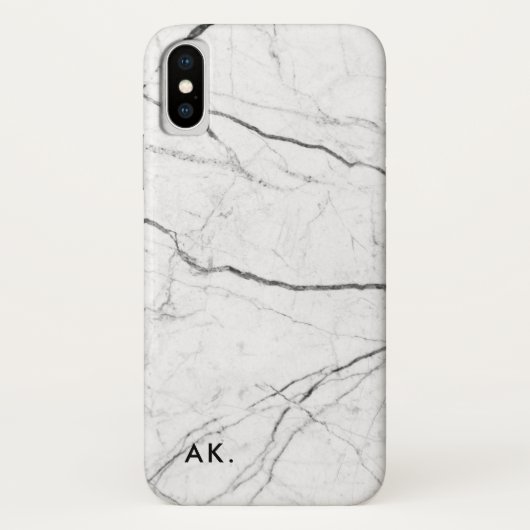 Aangepast Marble iPhone X-Hoesje | ZaakMate Case-Mate iPhone Case (Achterkant)