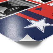 Aangepast marinekorps Foto Collage Foto Afdruk (Hoek)