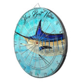 Aangepast marlijn-bord dartbord (Voorkant Rechts)