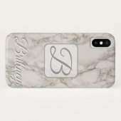 Aangepast marmer Iphone x hoesje (Achterkant (horizontaal))