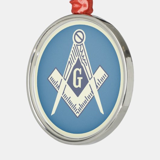 Aangepast Masonic Blue Lodge Ornament (Links)