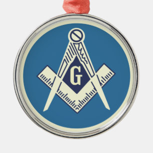 Aangepast Masonic Blue Lodge Ornament