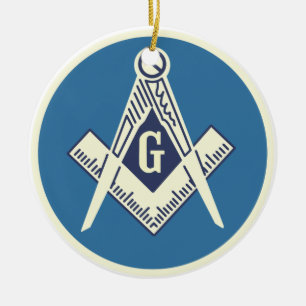 Aangepast Masonic Blue Lodge Ornament 2