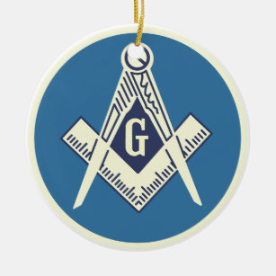 Aangepast Masonic Blue Lodge Ornament 2
