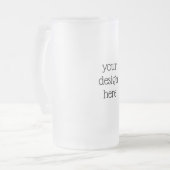 Aangepast Matglas Bierpul (Voorkant links)