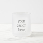 Aangepast Matglas Koffiemok (Center)