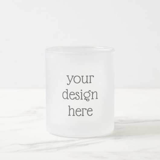 Aangepast Matglas Koffiemok (Center)