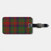 Aangepast Matheson Tartan Pset Bagagelabel (Achterkant horizontaal)