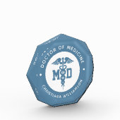 Aangepast MD Doctor in de Afstuderen van de Medici Fotoblokken (Links)