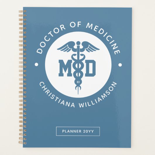 Aangepast MD Doctor in de Afstuderen van de Medici Planner (Voorkant)