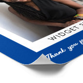 Aangepast medewerker van de Maand Waardering Foto Poster (Hoek)