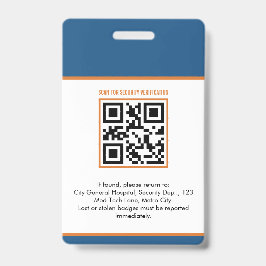 Aangepast medisch ID-badge | Geregistreerde verple Badge