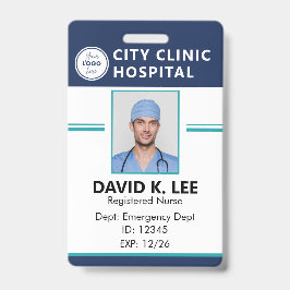 Aangepast medisch ID-badge | Geregistreerde verple Badge
