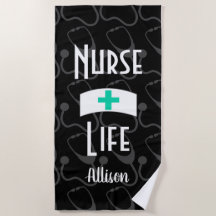 Aangepast medisch stethoscooppatroon verpleegster