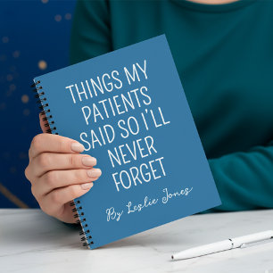 Aangepast medisch tijdschrift — Grappig geschenk v Notitieboek