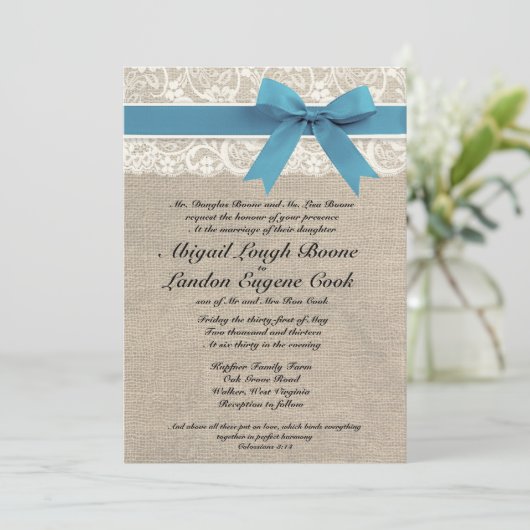 Aangepast mediterraan gezicht en bruiloft kaart (Staand voorkant)