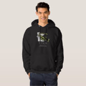 Aangepast meer/Datum Minnesota Bass Opener Donker Hoodie (Voorkant volledig)