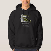 Aangepast meer/Datum Minnesota Bass Opener Donker Hoodie (Voorkant)