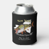 Aangepast meer/Datum New York Muskie Open Dark Blikjeskoeler (Blikje Voorkant)