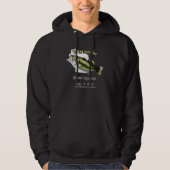 Aangepast meer/Datum Wisconsin Bass Open Dark Hoodie (Voorkant)