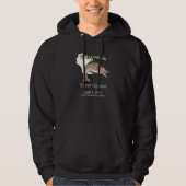 Aangepast meer/datum wisconsin forel opener donker hoodie (Voorkant)