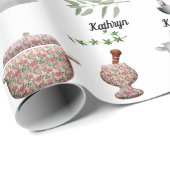 Aangepast, meerdere keren tegen de klok in cadeaupapier (Rol Hoek)