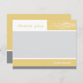 Aangepast meisje Bedankt voor je briefkaart (Voorkant / Achterkant)