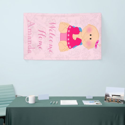 Aangepast meisje \\ jongen spandoek (Beurs)